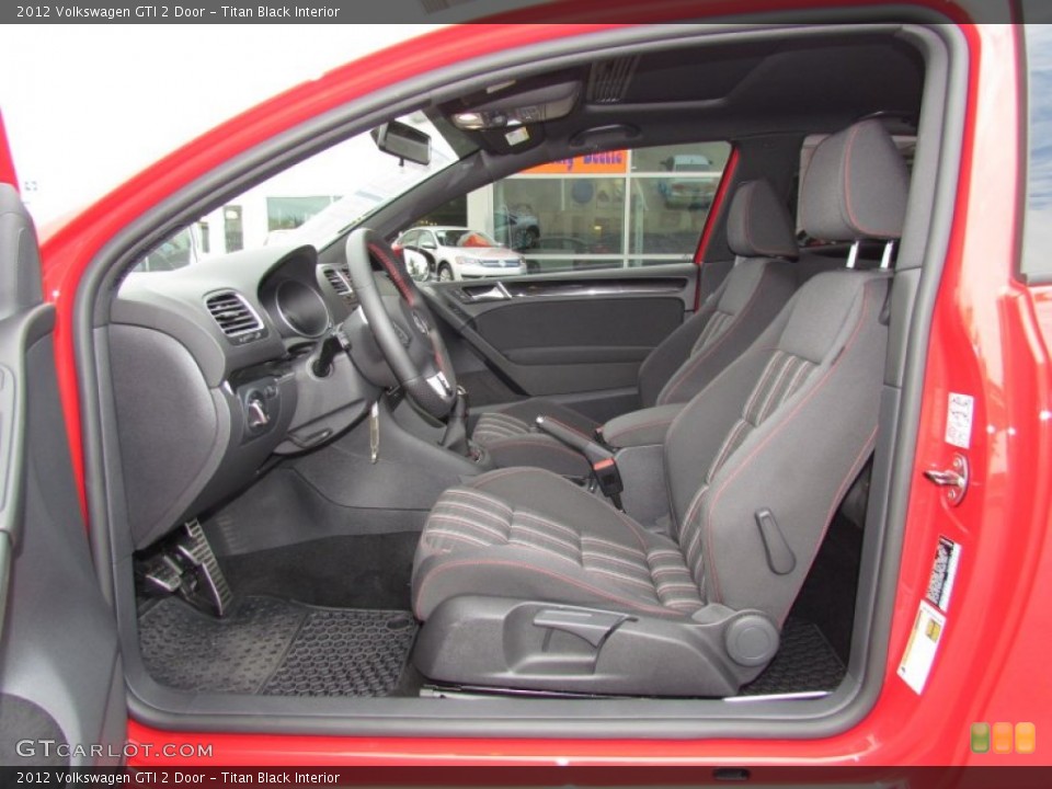 Titan Black Interior Photo for the 2012 Volkswagen GTI 2 Door #56576581