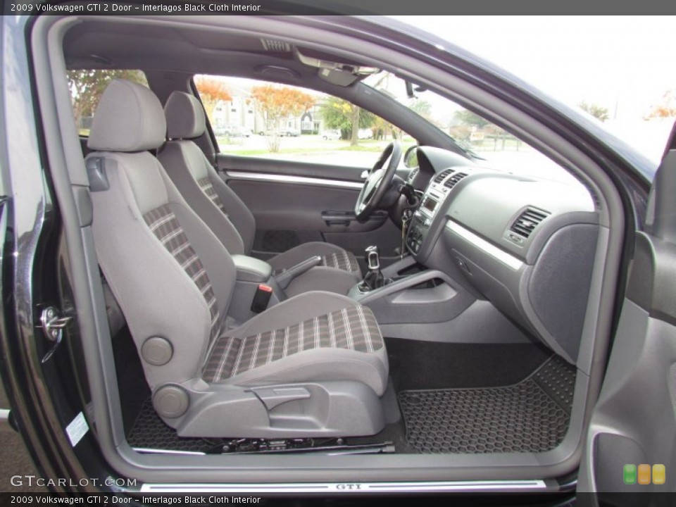Interlagos Black Cloth Interior Photo for the 2009 Volkswagen GTI 2 Door #56577204