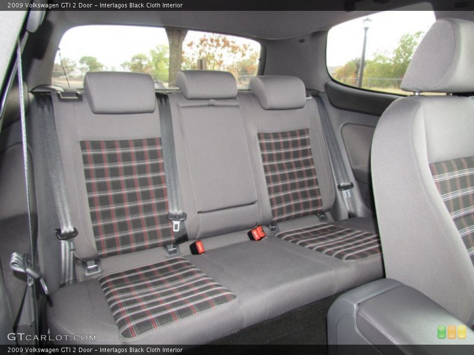 Interlagos Black Cloth Interior Photo for the 2009 Volkswagen GTI 2 Door #56577213