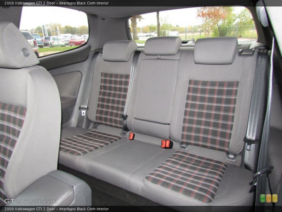 Interlagos Black Cloth Interior Photo for the 2009 Volkswagen GTI 2 Door #56577222