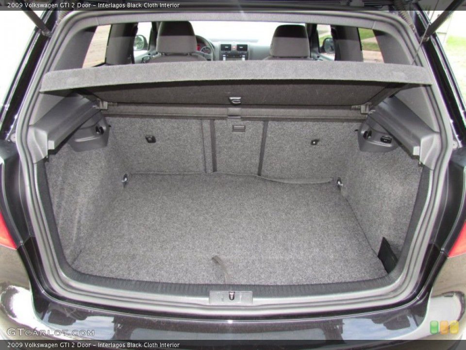 Interlagos Black Cloth Interior Trunk for the 2009 Volkswagen GTI 2 Door #56577301