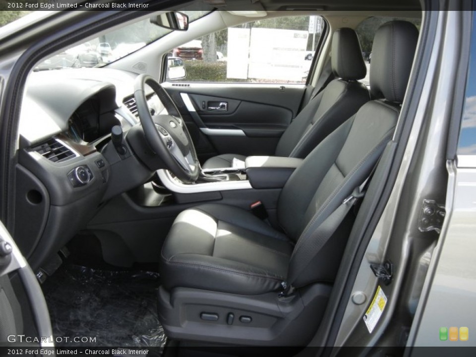 Charcoal Black Interior Photo for the 2012 Ford Edge Limited #56578362