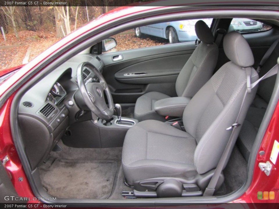 Ebony Interior Photo for the 2007 Pontiac G5 GT #56578956