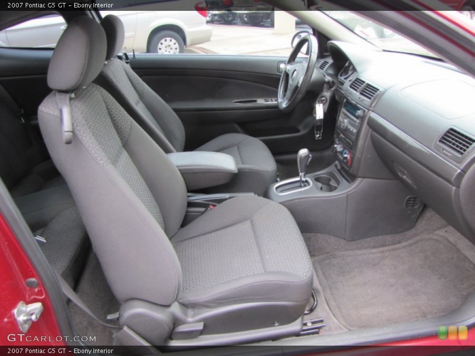 Ebony Interior Photo for the 2007 Pontiac G5 GT #56578990