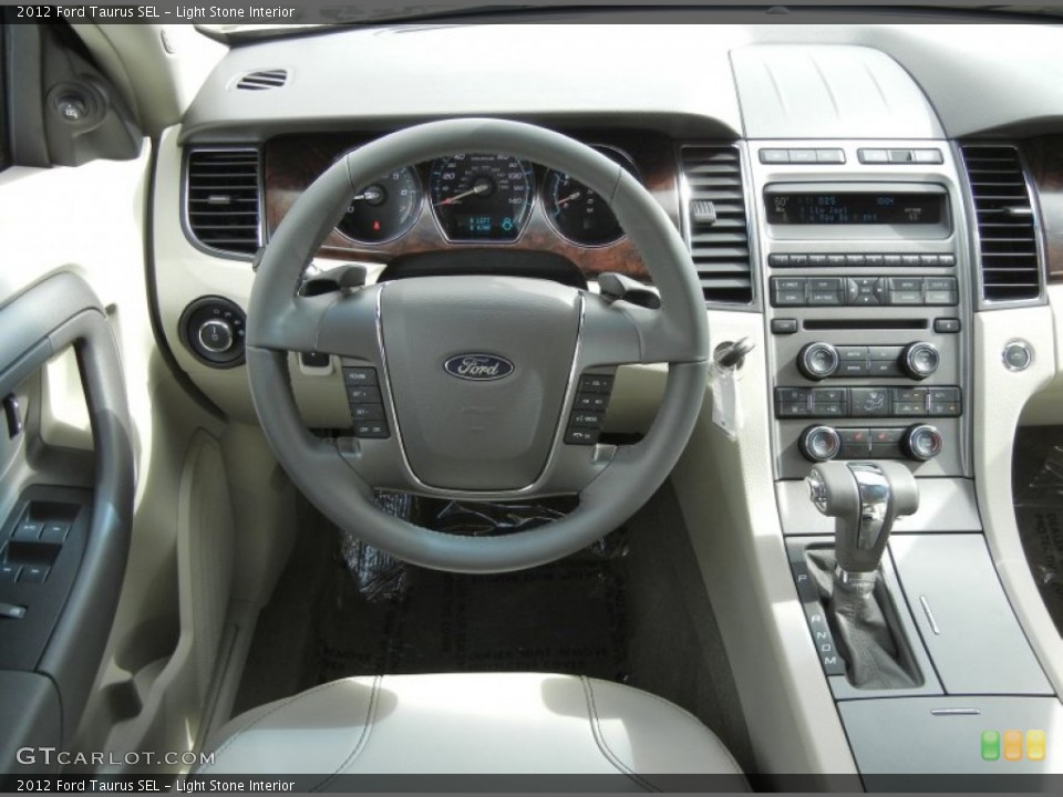 Light Stone Interior Dashboard for the 2012 Ford Taurus SEL #56579055