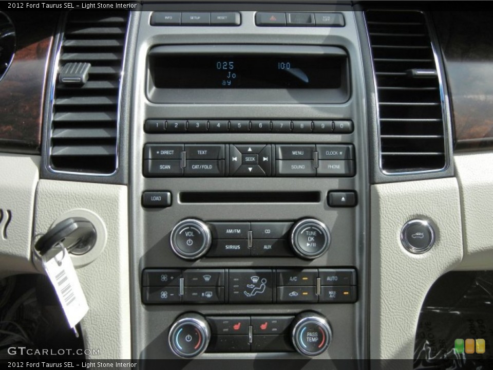 Light Stone Interior Controls for the 2012 Ford Taurus SEL #56579073