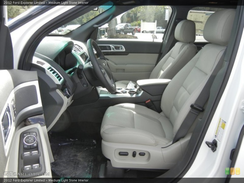 Medium Light Stone Interior Photo for the 2012 Ford Explorer Limited #56579249