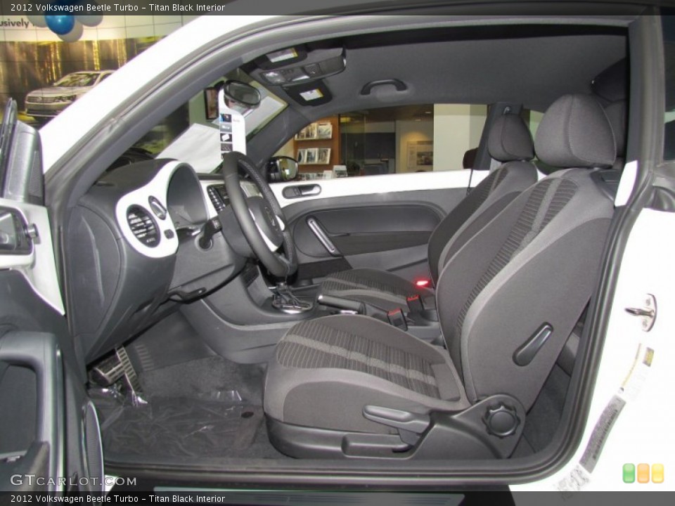 Titan Black Interior Photo for the 2012 Volkswagen Beetle Turbo #56579348