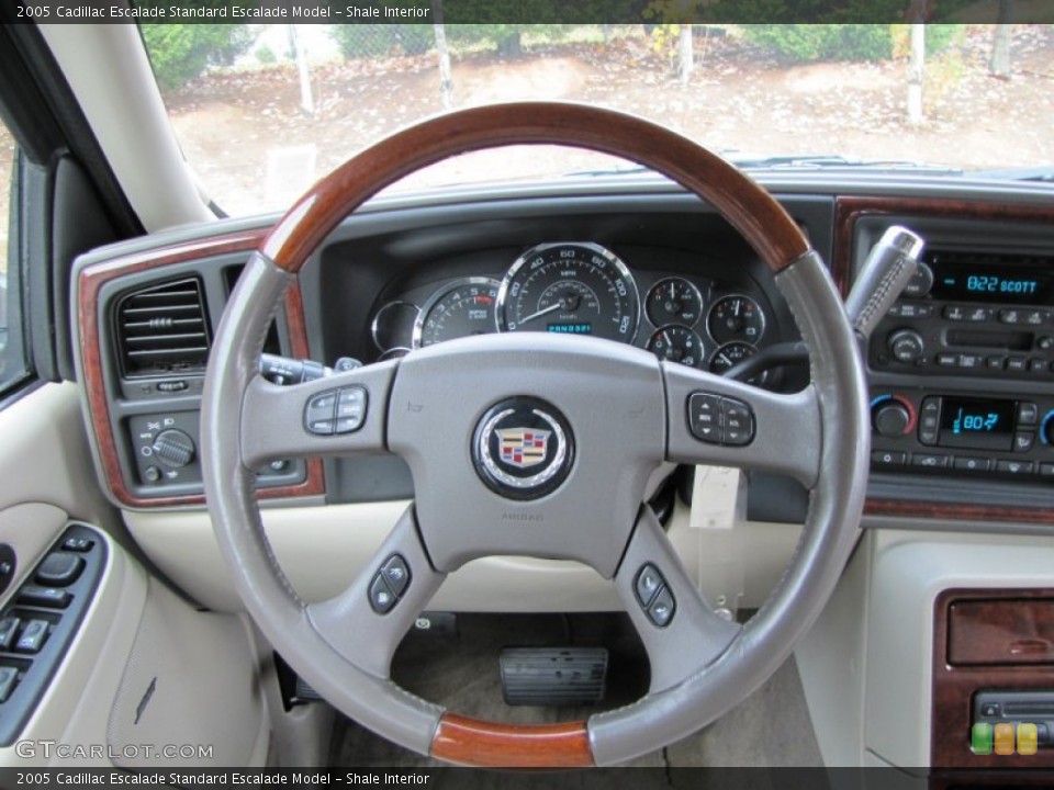 Shale Interior Steering Wheel for the 2005 Cadillac Escalade  #56579381