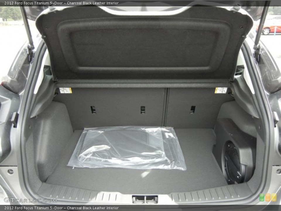 Charcoal Black Leather Interior Trunk for the 2012 Ford Focus Titanium 5-Door #56580093