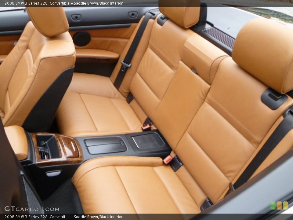 Saddle Brown/Black Interior Photo for the 2008 BMW 3 Series 328i Convertible #56580657