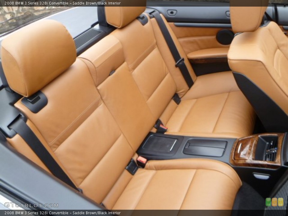 Saddle Brown/Black Interior Photo for the 2008 BMW 3 Series 328i Convertible #56580666