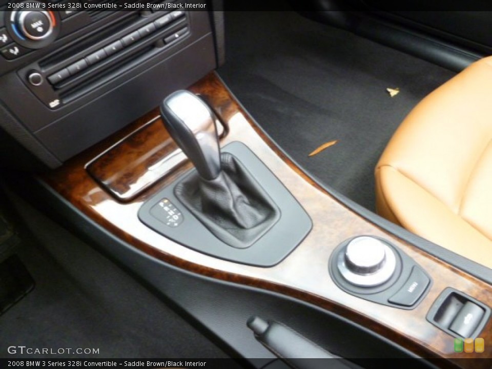 Saddle Brown/Black Interior Transmission for the 2008 BMW 3 Series 328i Convertible #56580675