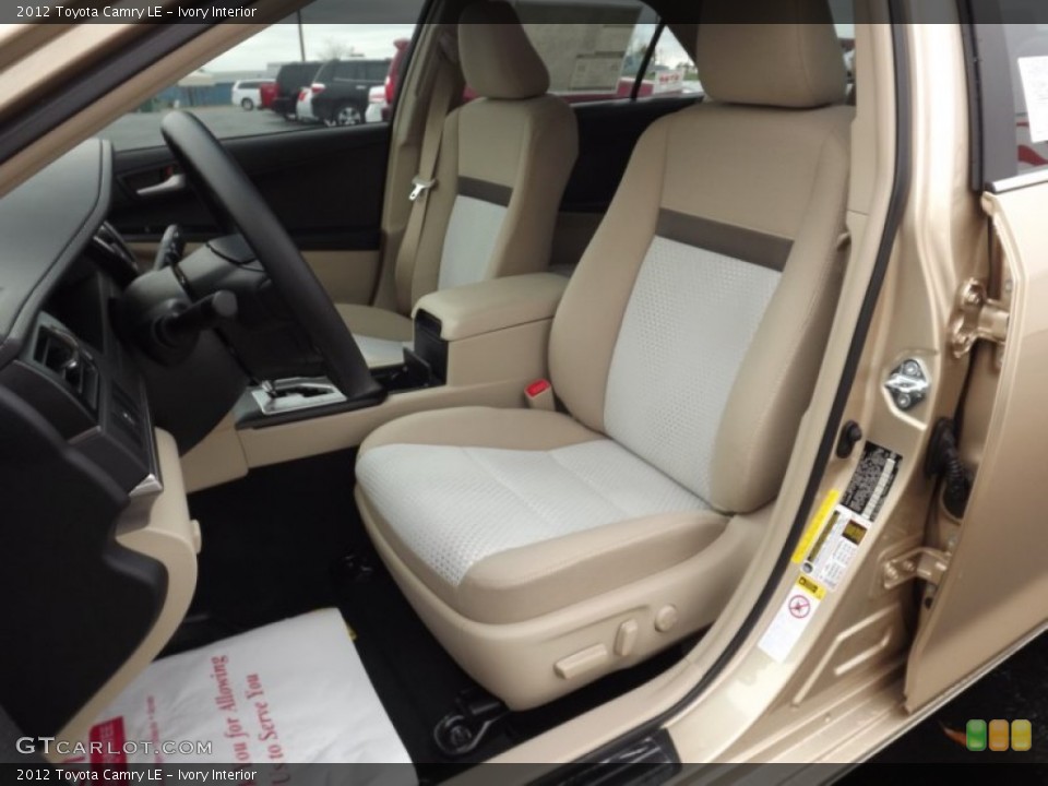 Ivory Interior Photo for the 2012 Toyota Camry LE #56580948