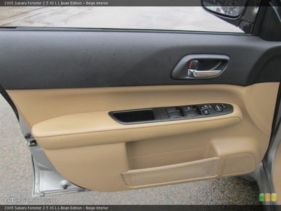 Beige Interior Door Panel for the 2005 Subaru Forester 2.5 XS L.L.Bean Edition #56581556