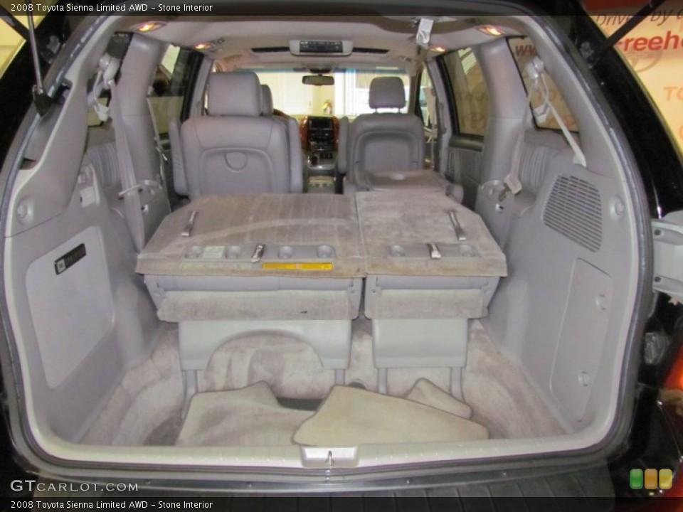 Stone Interior Photo for the 2008 Toyota Sienna Limited AWD #56583558