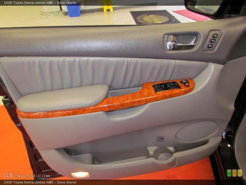 Stone Interior Door Panel for the 2008 Toyota Sienna Limited AWD #56583606