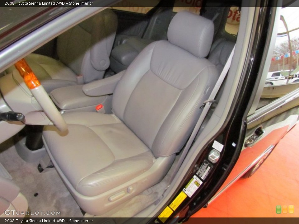 Stone Interior Photo for the 2008 Toyota Sienna Limited AWD #56583633