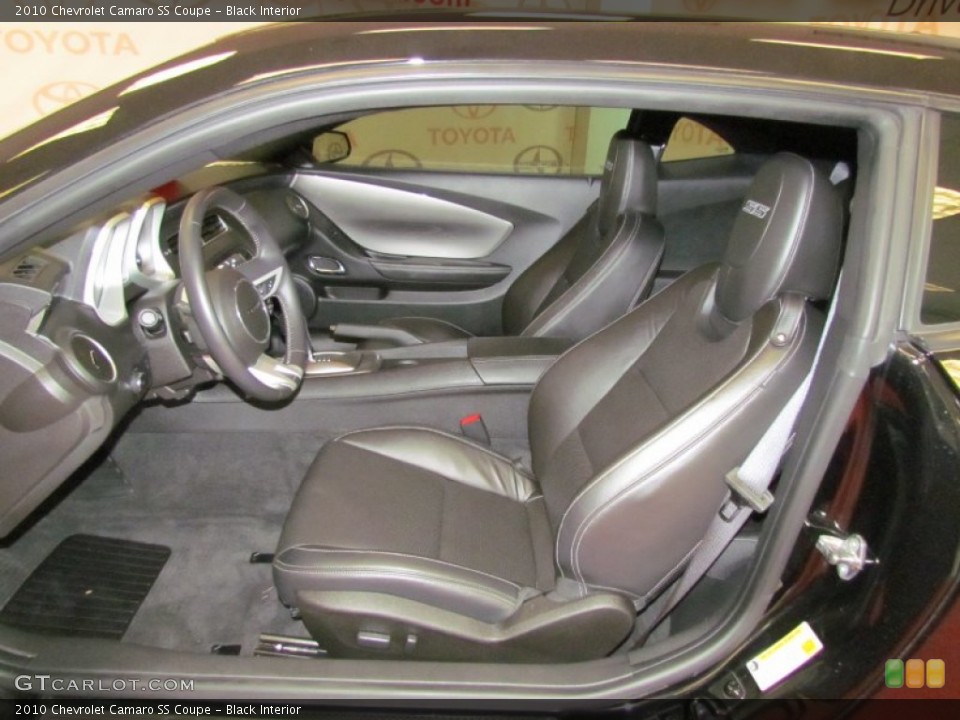 Black Interior Photo for the 2010 Chevrolet Camaro SS Coupe #56583886