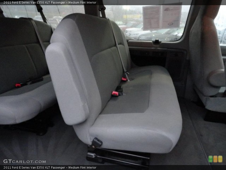Medium Flint Interior Photo for the 2011 Ford E Series Van E350 XLT Passenger #56586690