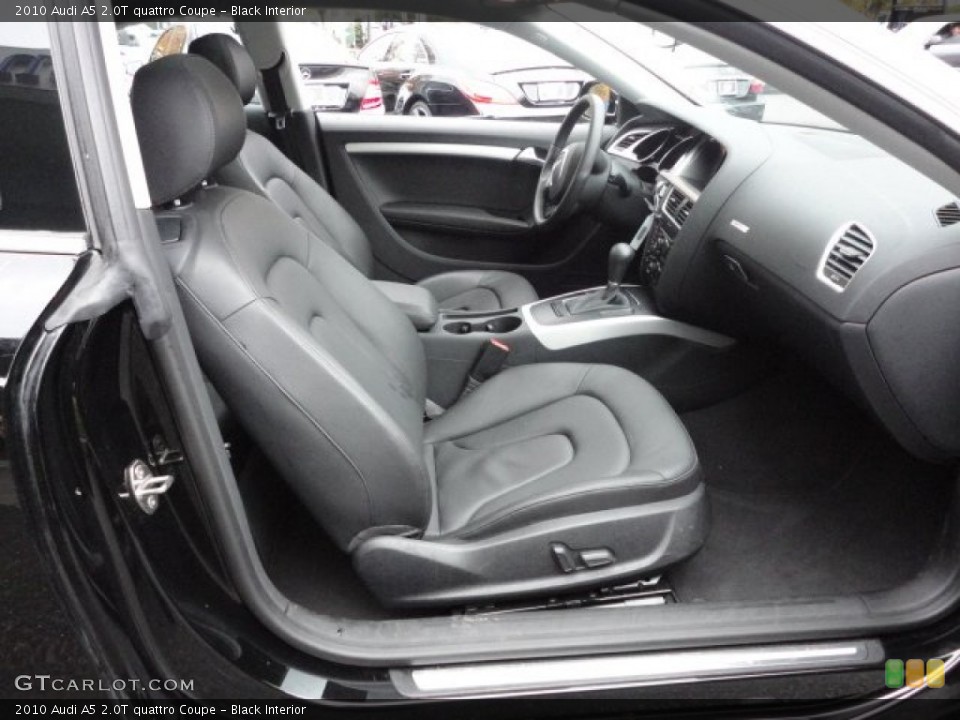 Black Interior Photo for the 2010 Audi A5 2.0T quattro Coupe #56587200