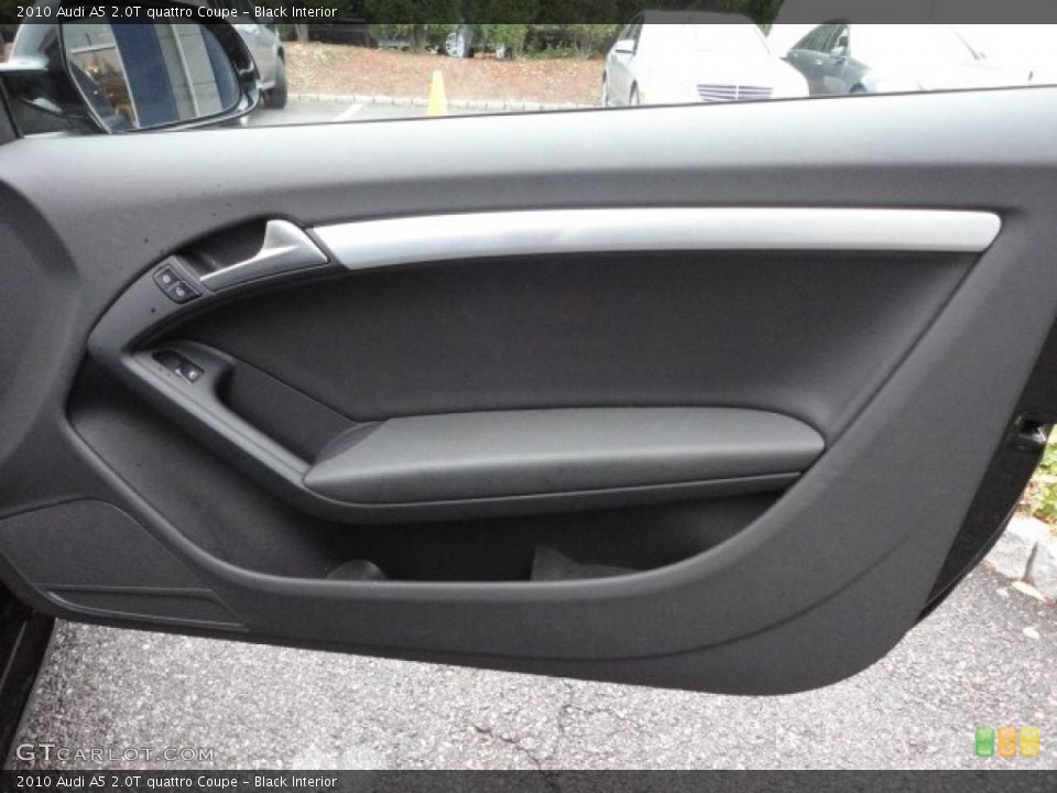 Black Interior Door Panel for the 2010 Audi A5 2.0T quattro Coupe #56587209
