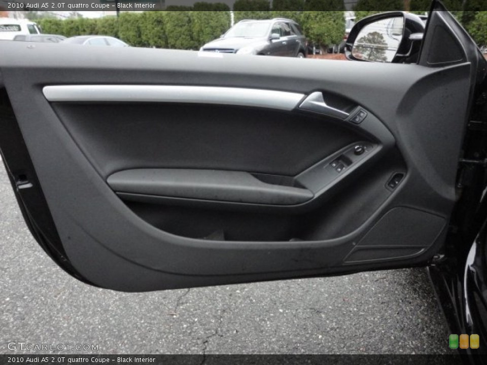 Black Interior Door Panel for the 2010 Audi A5 2.0T quattro Coupe #56587275