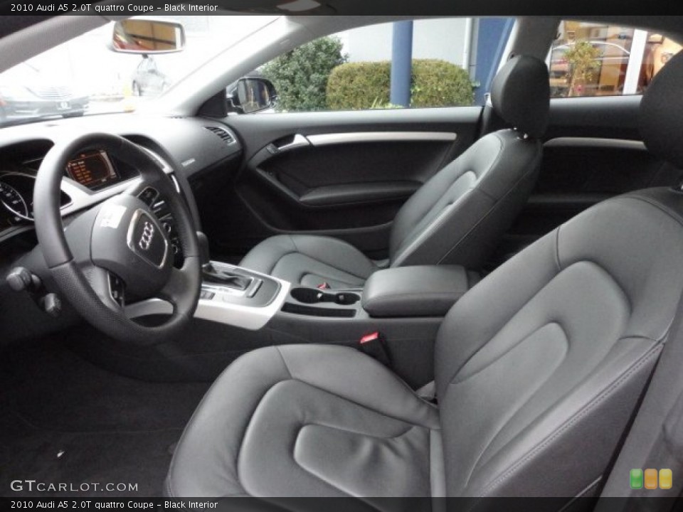 Black Interior Photo for the 2010 Audi A5 2.0T quattro Coupe #56587284