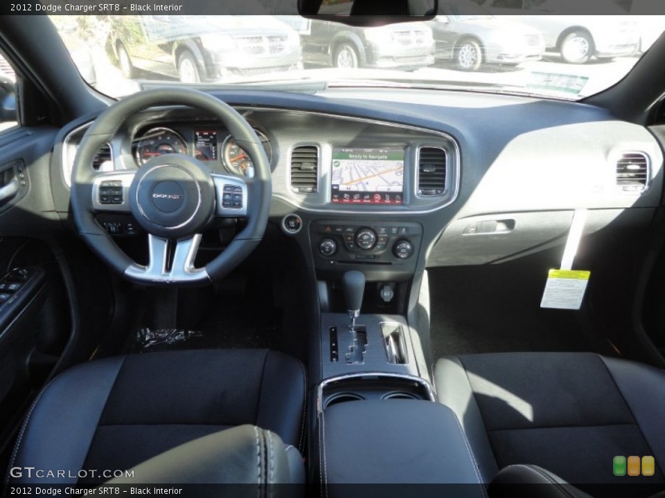 Black Interior Dashboard for the 2012 Dodge Charger SRT8 #56587563