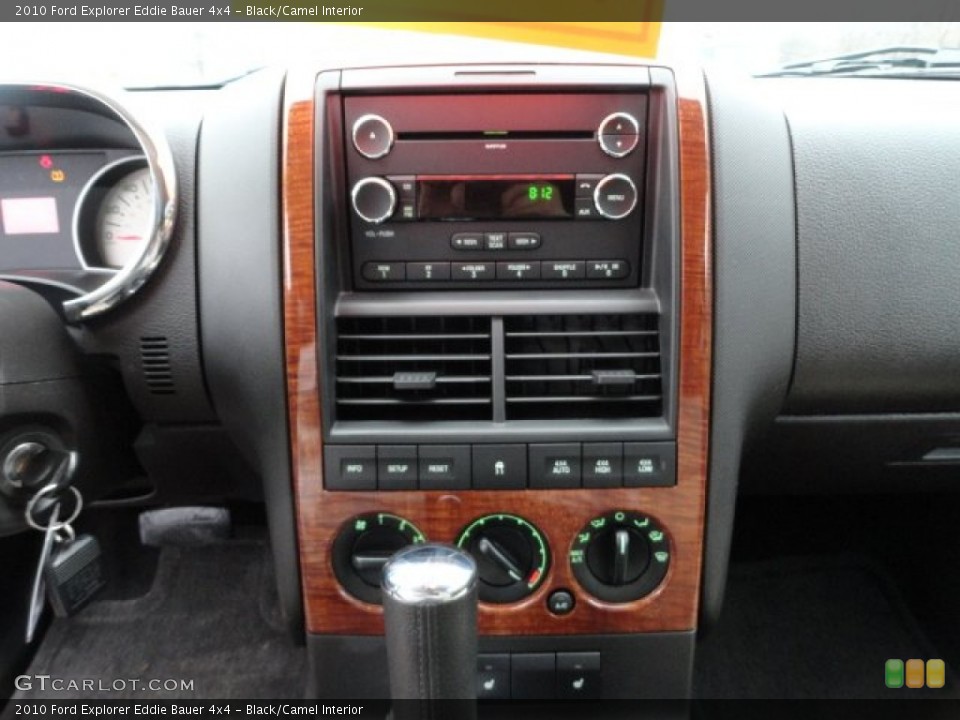 Black/Camel Interior Controls for the 2010 Ford Explorer Eddie Bauer 4x4 #56587608