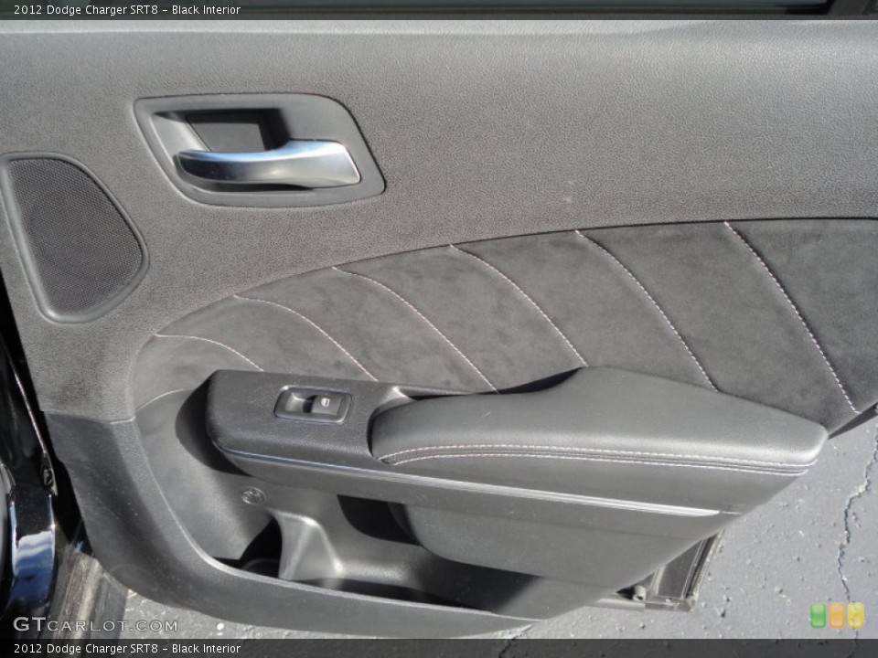 Black Interior Door Panel for the 2012 Dodge Charger SRT8 #56587722