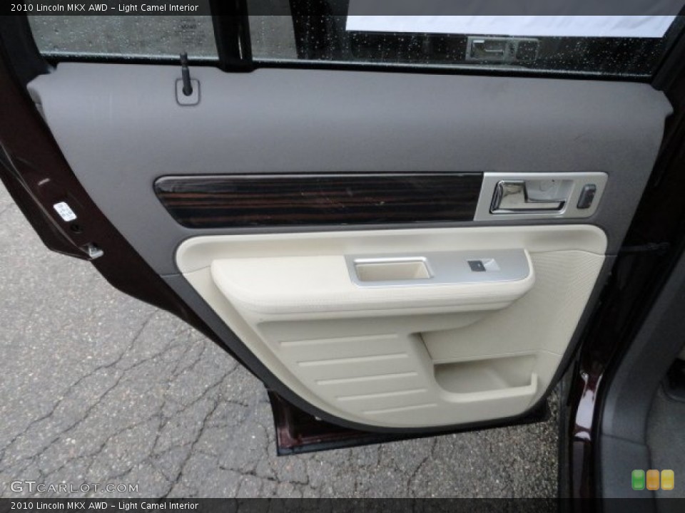Light Camel Interior Door Panel for the 2010 Lincoln MKX AWD #56587902