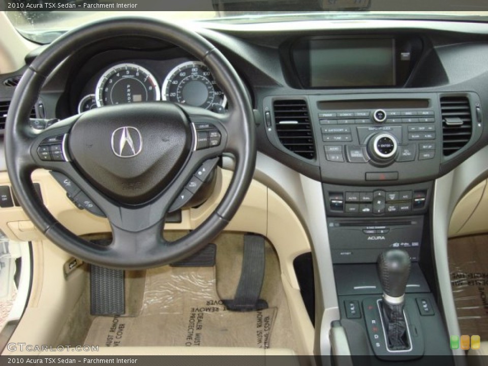 Parchment Interior Dashboard for the 2010 Acura TSX Sedan #56588199