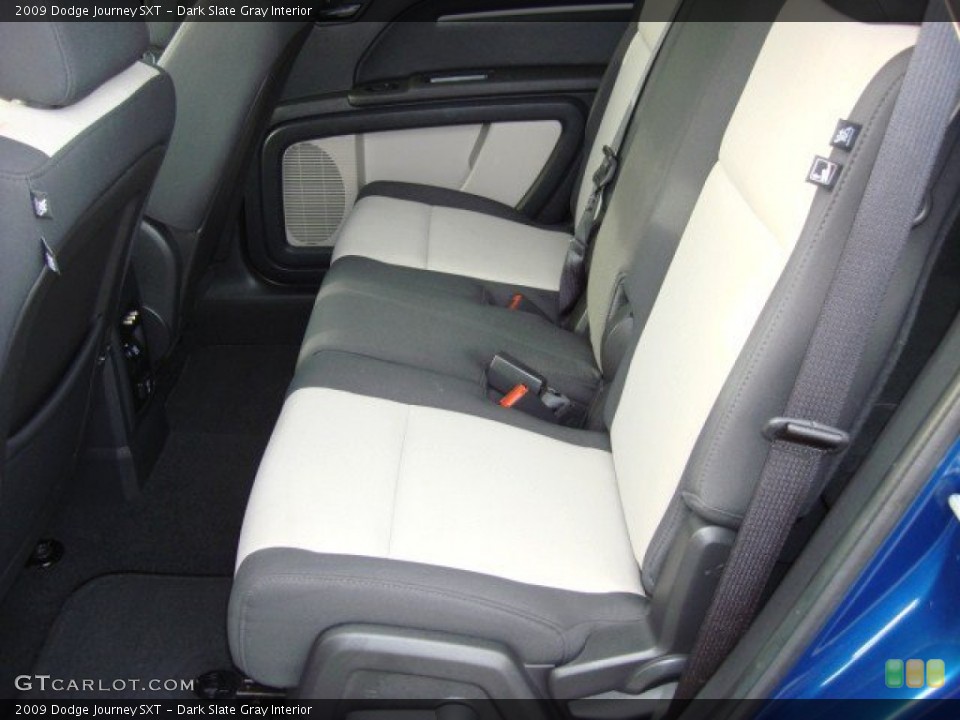 Dark Slate Gray 2009 Dodge Journey Interiors