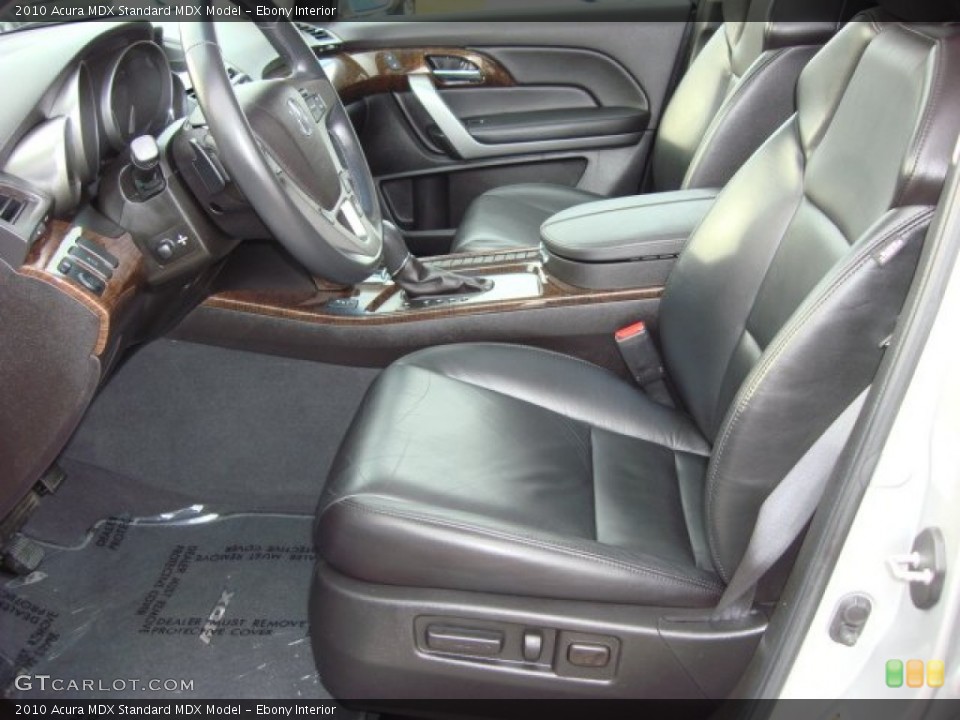 Ebony Interior Photo for the 2010 Acura MDX  #56589303