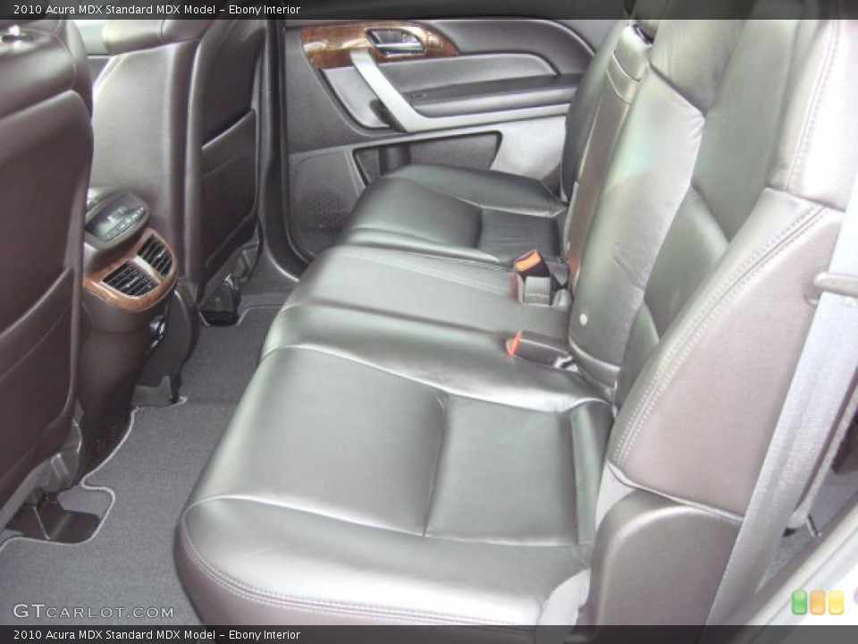 Ebony Interior Photo for the 2010 Acura MDX  #56589312