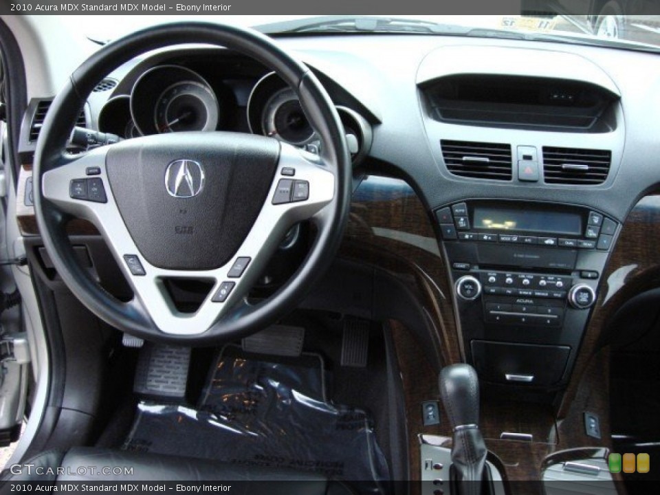 Ebony Interior Dashboard for the 2010 Acura MDX  #56589336