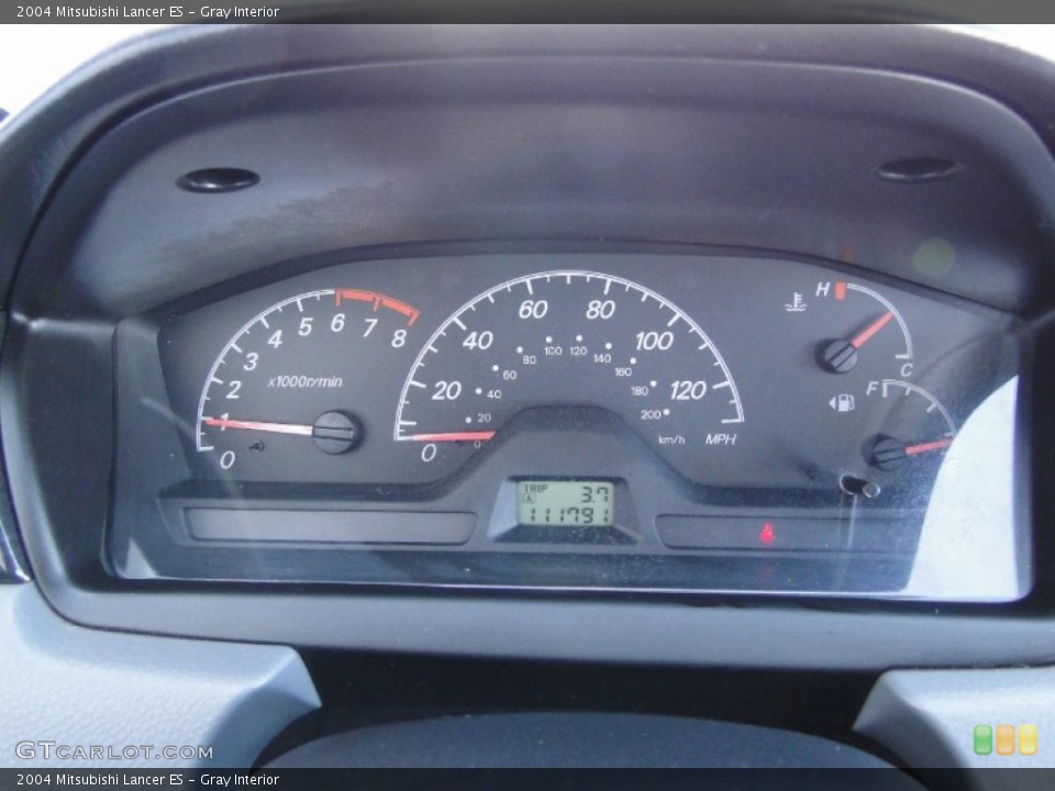 Gray Interior Gauges for the 2004 Mitsubishi Lancer ES #56590179
