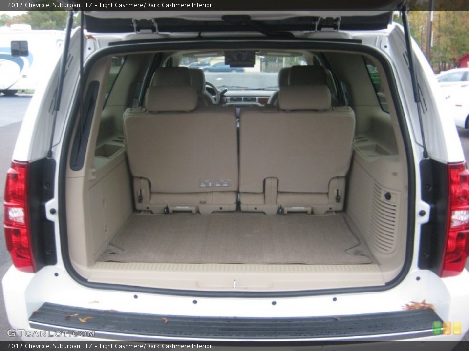 Light Cashmere/Dark Cashmere Interior Trunk for the 2012 Chevrolet Suburban LTZ #56591096