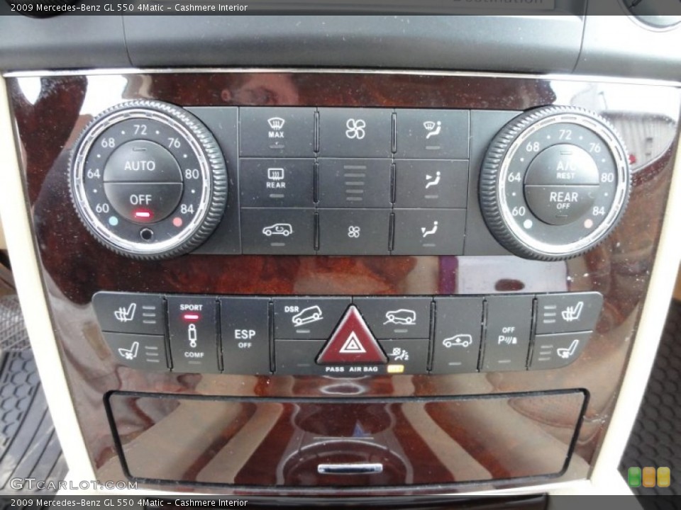 Cashmere Interior Controls for the 2009 Mercedes-Benz GL 550 4Matic #56591322