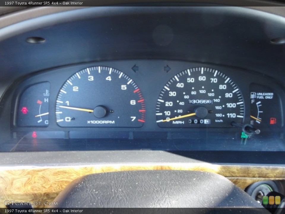 Oak Interior Gauges for the 1997 Toyota 4Runner SR5 4x4 #56593203