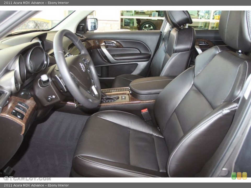 Ebony Interior Photo for the 2011 Acura MDX Advance #56596940