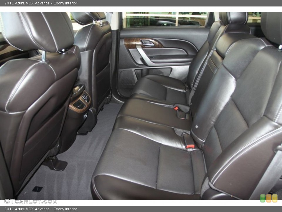 Ebony Interior Photo for the 2011 Acura MDX Advance #56596947