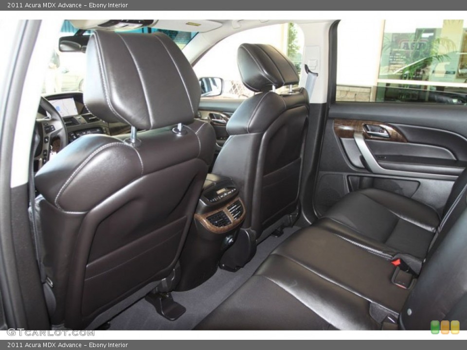 Ebony Interior Photo for the 2011 Acura MDX Advance #56597028