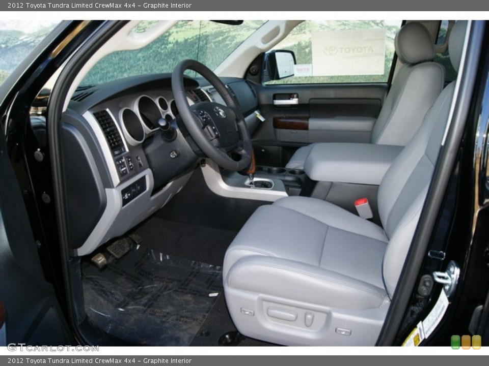 Graphite Interior Photo for the 2012 Toyota Tundra Limited CrewMax 4x4 #56597172