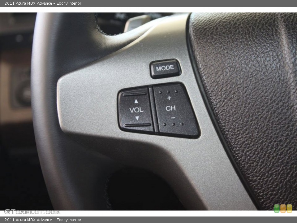 Ebony Interior Controls for the 2011 Acura MDX Advance #56597227
