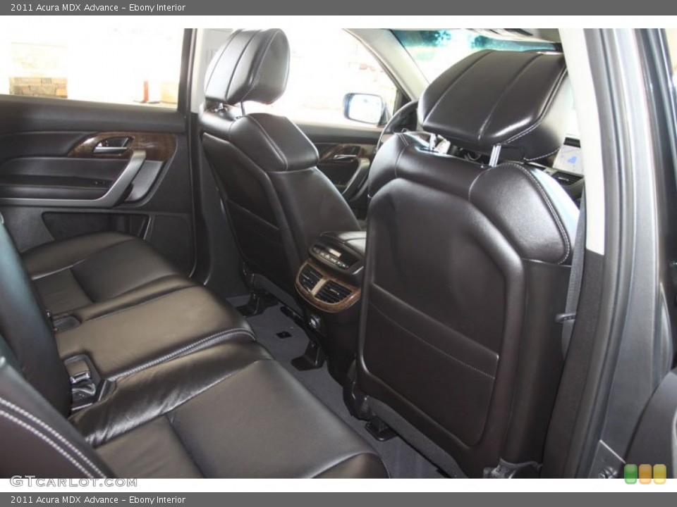 Ebony Interior Photo for the 2011 Acura MDX Advance #56597301