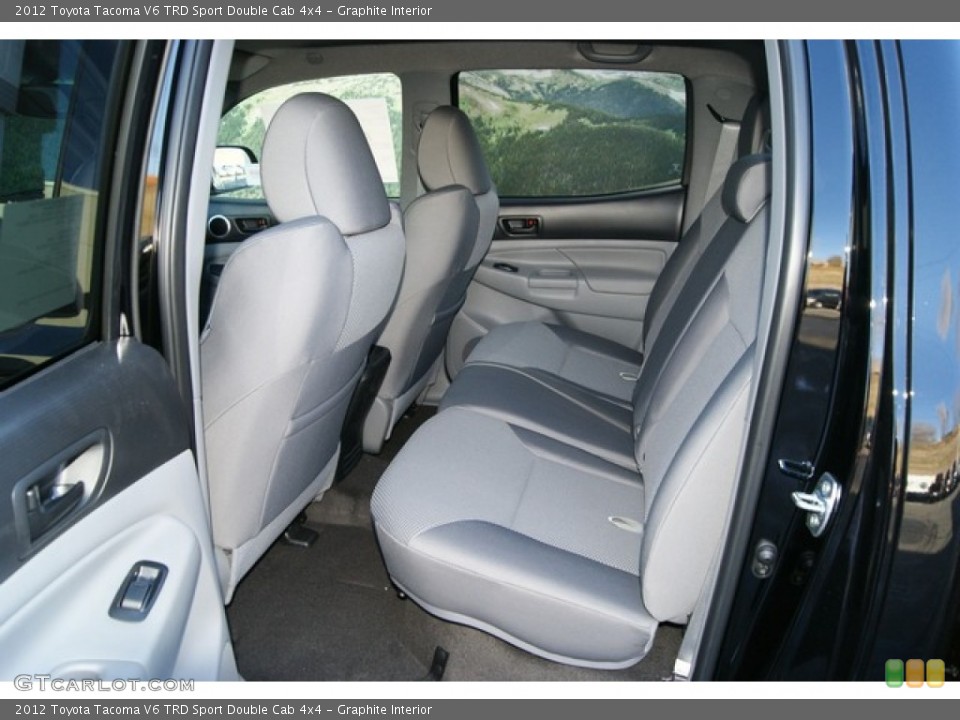 Graphite Interior Photo for the 2012 Toyota Tacoma V6 TRD Sport Double Cab 4x4 #56597778