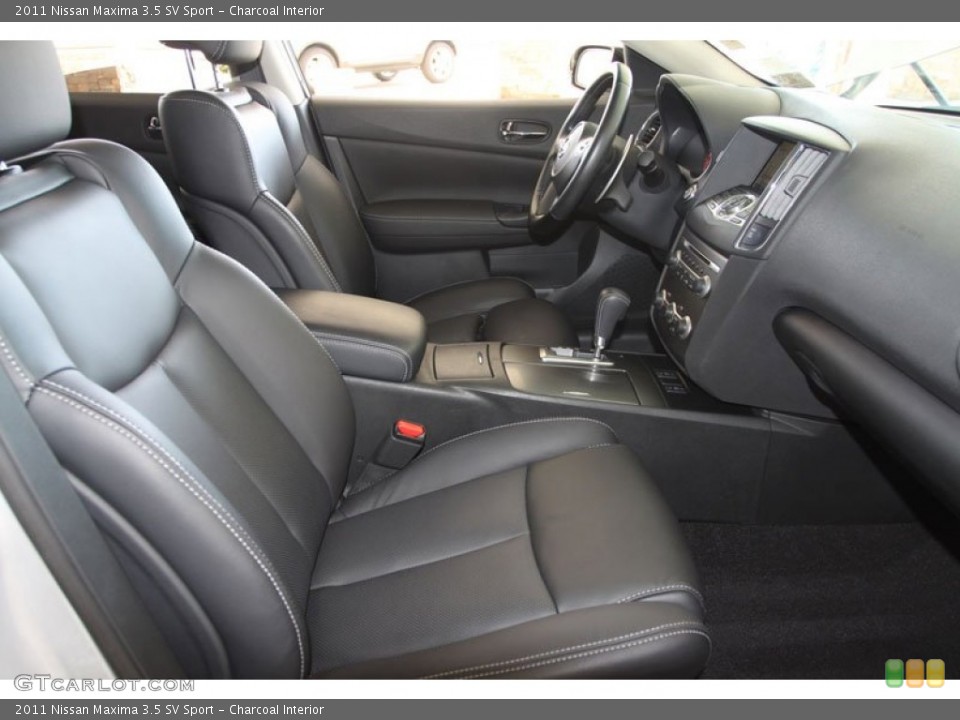 Charcoal Interior Photo for the 2011 Nissan Maxima 3.5 SV Sport #56597790