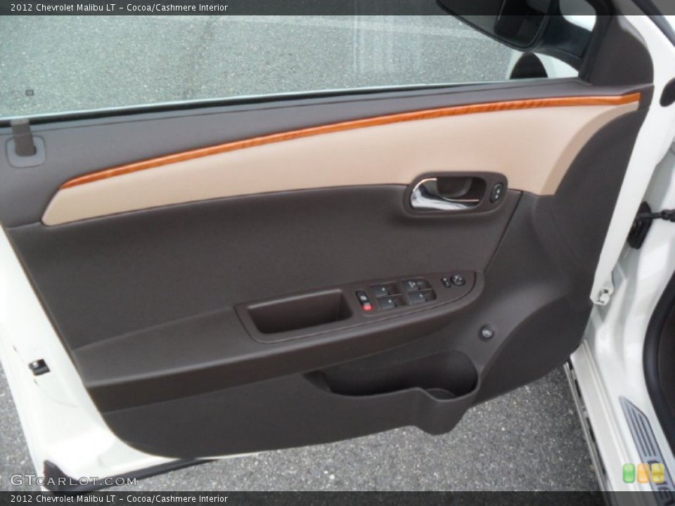 Cocoa/Cashmere Interior Door Panel for the 2012 Chevrolet Malibu LT #56597853